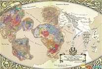 全面战争战锤2凡人帝国和战锤世界地图对比